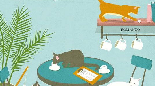 Pausa caffè con gatti